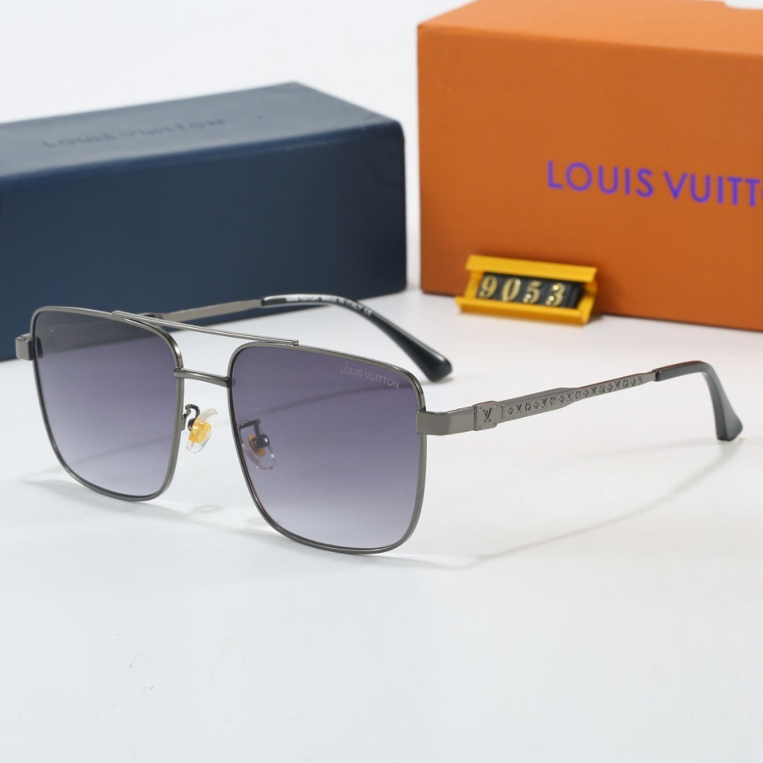 Louis vuitton Urban Chic Metal Double Bridge Sunglasses (Model 9053) Mixed