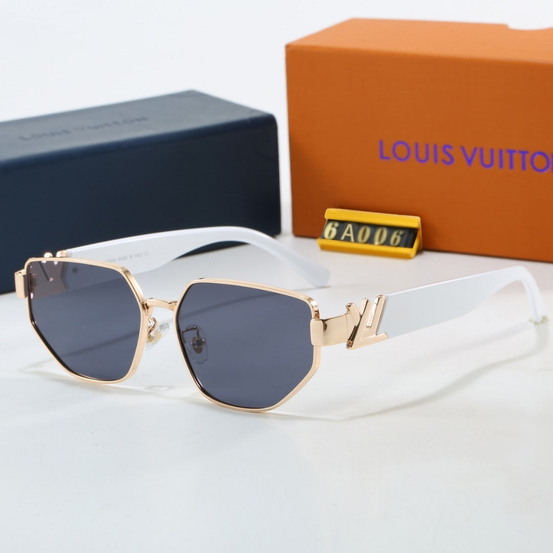 Louis vuitton V-Logo Metal Square Sunglasses (Model 6A006) Square